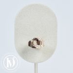Bague Menottes R12 semi pavée or rose & diamants t.53 - Dinh Van Dressingment Votre