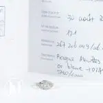Bague Menottes R8 pavée or blanc et diamants t.49 - Dinh Van Dressingment Votre