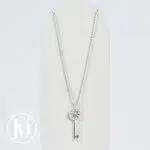 Collier Tiffany Keys en argent et diamant - Tiffany&Co Dressingment Votre