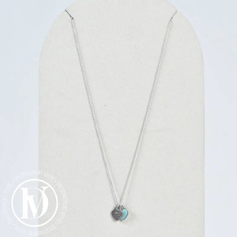 Collier pendentif coeur return to Tiffany en argent - Tiffany&Co Collier pendentif coeur return to Tiffany en argent - Tiffany&Co