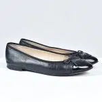 Ballerines en cuir de veau noir p.39 - Chanel Dressingment Votre
