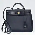 Herbag 31 vache hunter noir / toile militaire noir - Hermès Dressingment Votre