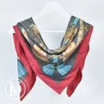 Carré 90 en soie "Aux Champs" - Hermès Dressingment Votre