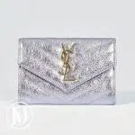 Portefeuille Enveloppe en cuir irisé - Saint Laurent Dressingment Votre