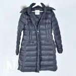 Doudoune longue matelassée grise t.3 - Moncler Dressingment Votre