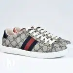 Sneakers Ace toile enduite GG bande web p.37 - Gucci Dressingment Votre