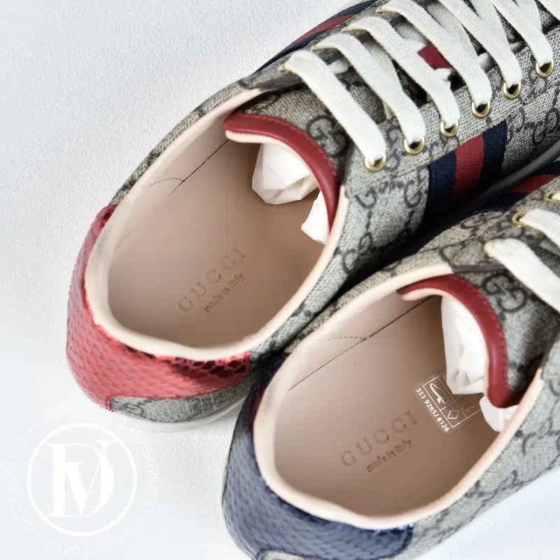 Sneakers Ace toile enduite GG bande web p.37 - Gucci Sneakers Ace toile enduite GG bande web p.37 - Gucci – Image 4