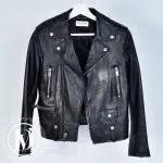 Perfecto en cuir noir t.36 - Saint Laurent Dressingment Votre