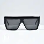 Lunettes de soleil masque en acétate noir - Céline Dressingment Votre