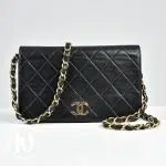 Petit sac en cuir noir - Chanel Dressingment Votre