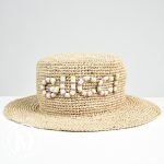 Chapeau en paille à logo t.M - Gucci Dressingment Votre