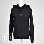 Hoodie / Sweat à capuche en coton noir t.S - Saint Laurent Dressingment Votre