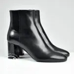 Bottines Lou 70 en cuir noir p.37 - Saint Laurent Dressingment Votre