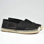 Espadrilles Granville perforées noires p.37,5 - Dior Dressingment Votre