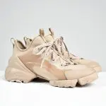 Sneakers D-Connect en toile rose pâle p.37,5 - Dior Dressingment Votre