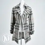 Manteau en laine tartan t.40 - Burberry Dressingment Votre