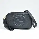 Sac caméra bag Soho en cuir noir - Gucci Dressingment Votre
