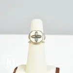 Bague Bowie n°2 turquoise t.51/52 - Pascale Monvoisin Dressingment Votre