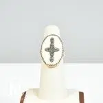 Bague Bowie n°3 bakélite t.52 - Pascale Monvoisin Dressingment Votre