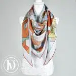 Triangle geant "On a Summer Day" - Hermès Dressingment Votre