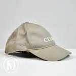 Casquette en coton beige t.S - Céline Dressingment Votre