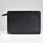 Pochette en cuir épi noir - Louis Vuitton Dressingment Votre