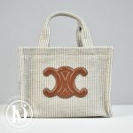 Cabas Thais small en toile beige - Céline Dressingment Votre