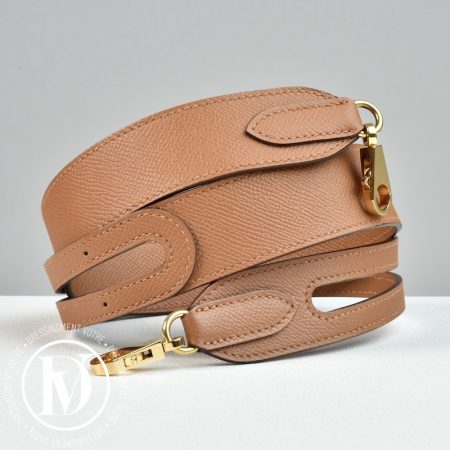 Bandoulière en cuir Epsom Gold - Hermès Dressingment Votre