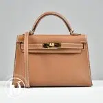 Sac Mini Kelly 20 cuir Epsom Gold - Hermès Dressingment Votre