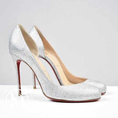 Escarpins Helmour 100 Glitter p.37,5 - Christian Louboutin