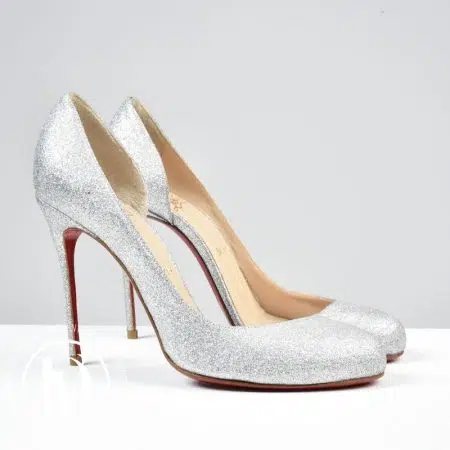 Escarpins Helmour 100 Glitter p.37,5 - Christian Louboutin Escarpins Helmour 100 Glitter p.37,5 - Christian Louboutin Dressingment Votre