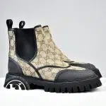 Bottines Chelsea en toile GG p.40 - Gucci Dressingment Votre