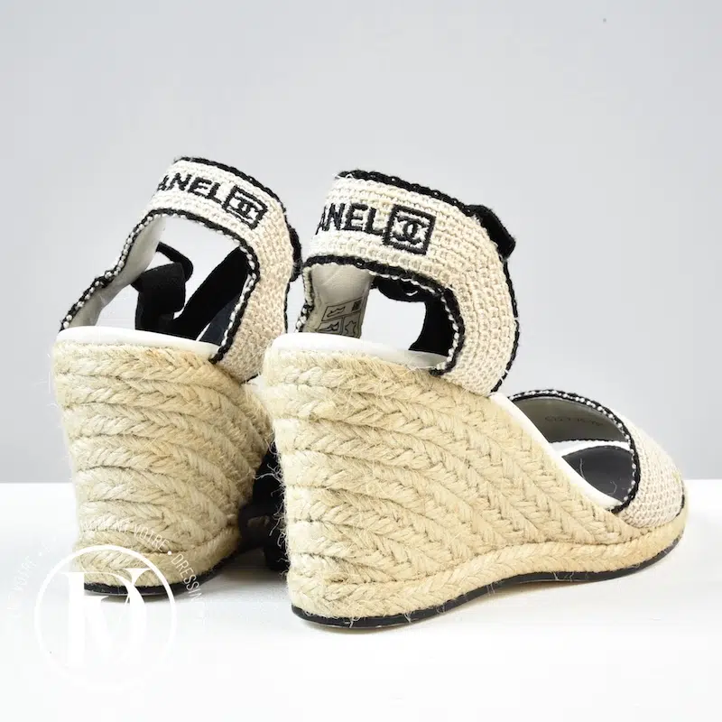 Sandales compensées p.38 - Chanel Sandales compensées p.38 - Chanel – Image 3