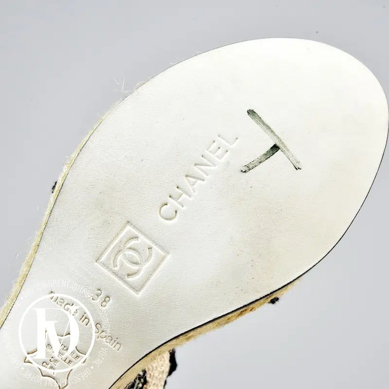 Sandales compensées p.38 - Chanel Sandales compensées p.38 - Chanel – Image 5