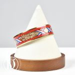 Bracelet vintage émaillé Drapeau - Hermès Dressingment Votre