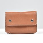 Petite pochette en cuir marron clair - Hermès Dressingment Votre