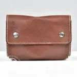 Petite pochette en cuir marron - Hermès Dressingment Votre