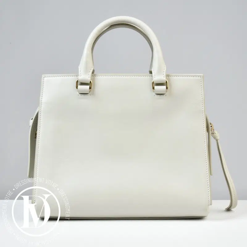Sac East Side en cuir crème - Saint Laurent Sac East Side en cuir crème - Saint Laurent – Image 5