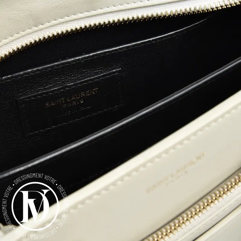 Sac East Side en cuir crème - Saint Laurent Sac East Side en cuir crème - Saint Laurent – Image 10