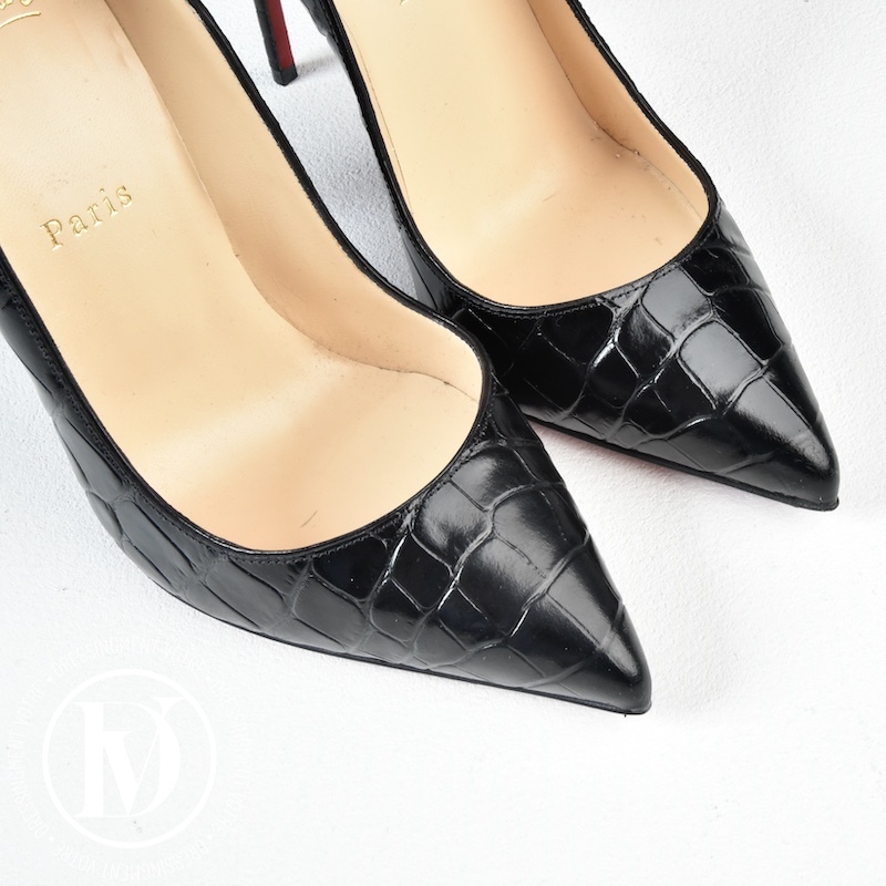 Escarpins Pigalle Follies 100 p.38 - Christian Louboutin Escarpins Pigalle Follies 100 p.38 - Christian Louboutin – Image 2