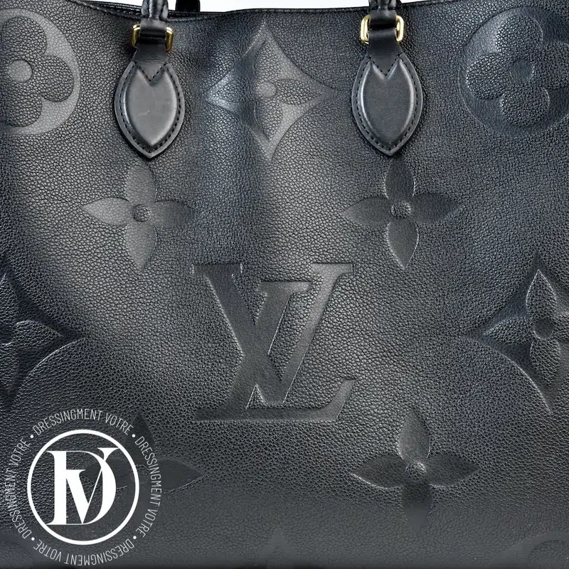 Cabas Onthego GM Monogram Empreinte noir - Louis Vuitton Cabas Onthego GM Monogram Empreinte noir - Louis Vuitton – Image 3