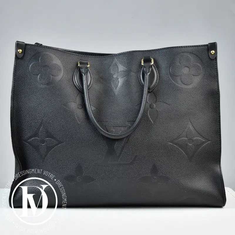 Cabas Onthego GM Monogram Empreinte noir - Louis Vuitton Cabas Onthego GM Monogram Empreinte noir - Louis Vuitton – Image 5