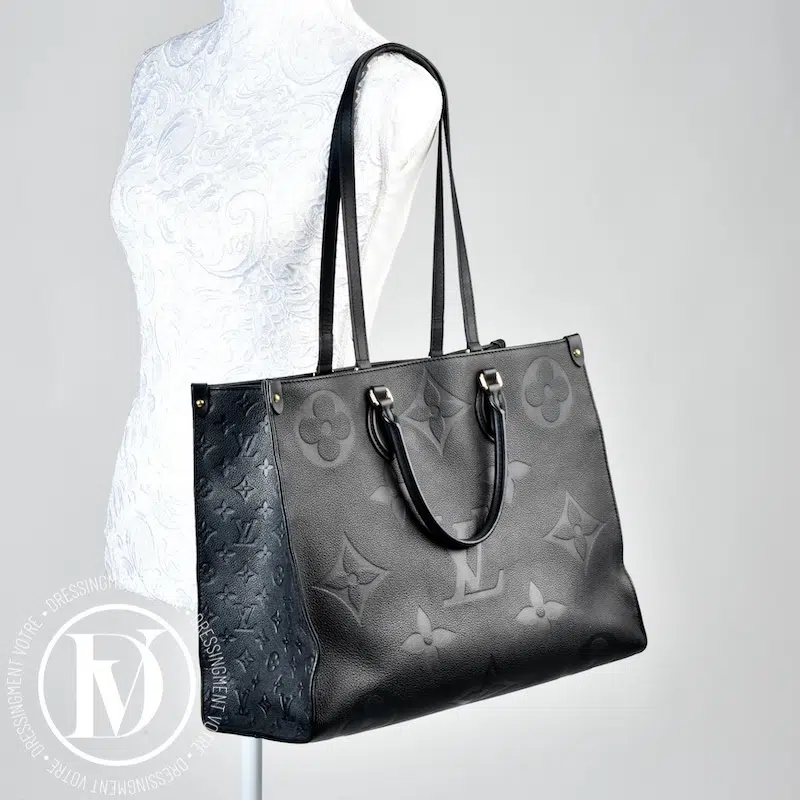 Cabas Onthego GM Monogram Empreinte noir - Louis Vuitton Cabas Onthego GM Monogram Empreinte noir - Louis Vuitton – Image 2