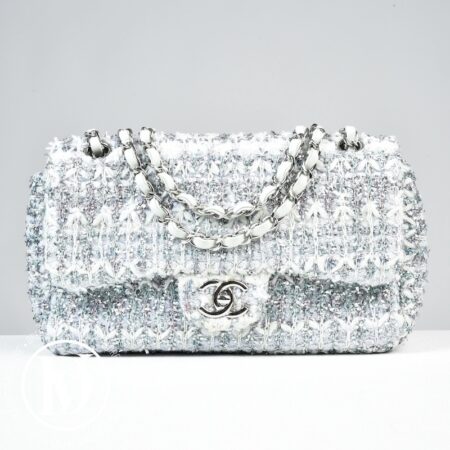 Sac Timeless médium en tweed - Chanel