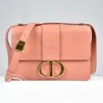 Sac 30 Montaigne en cuir saumon - Dior Dressingment Votre