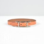 Bracelet Behapi en cuir Orange/Gold t.5 - Hermès Dressingment Votre