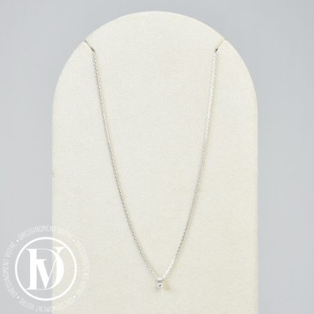 Collier Tu es le Sel de ma Vie en or blanc et diamants - Mauboussin