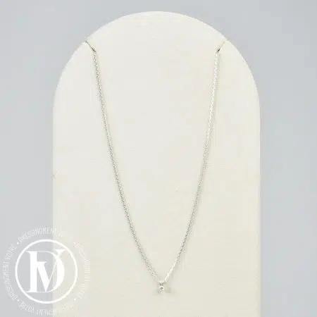 Collier Tu es le Sel de ma Vie en or blanc et diamants - Mauboussin