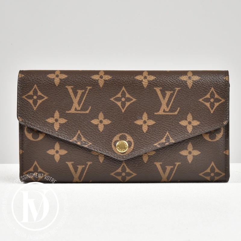 Portefeuille Sarah toile monogram - Louis Vuitton Dressingment Votre