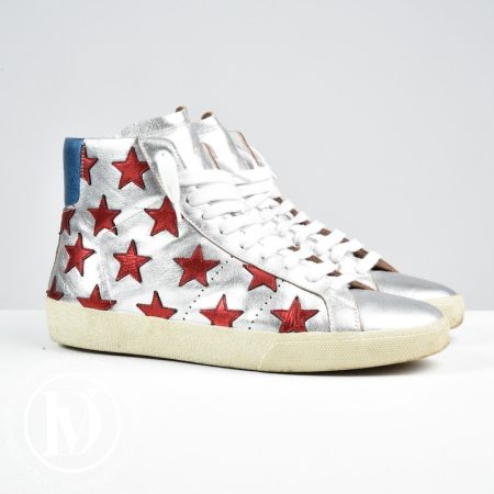Sneakers montantes étoiles multicolores p.39 - Saint Laurent